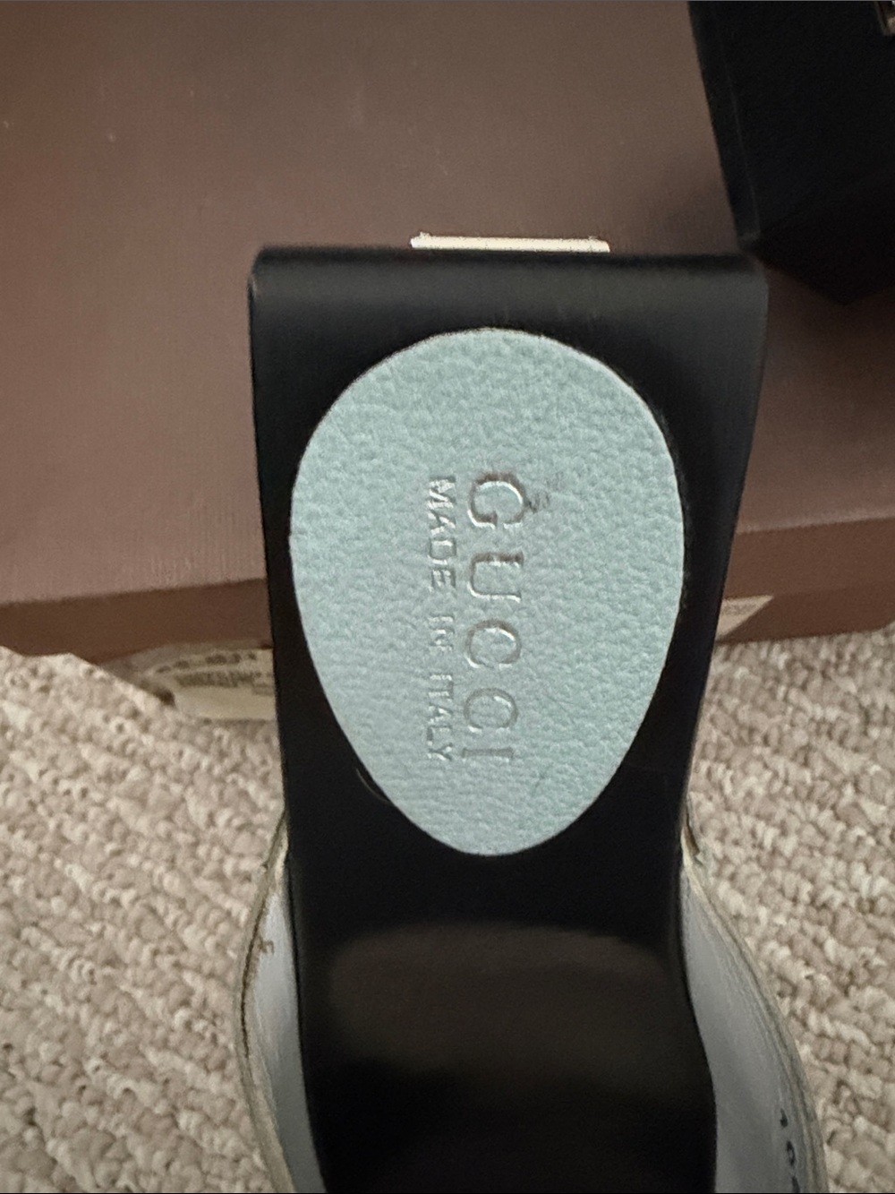 Gucci Light Blue Slides - Picture 2 of 5